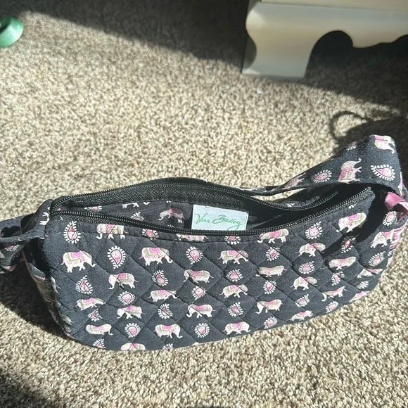 Vera Bradley pink elephants purse - Picture 1 of 2